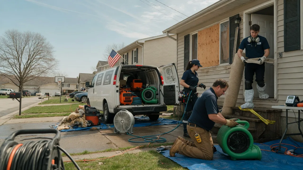 Water Damage Restoration in Rubicon, WI near me